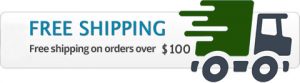 free shipping order over 100 usd