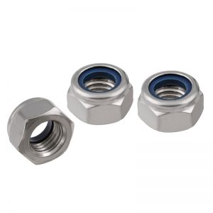 GOFLY-RC LAFON 220 Arm Nut M3 316 Stainless Steel Nylon Lock Nut Self Locking Nut