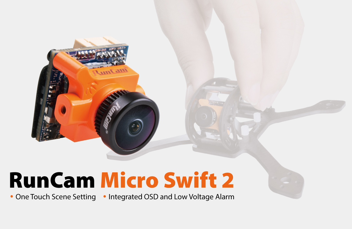 Runcam Swift 2 Micro Camera For FPV Racing Drone 6